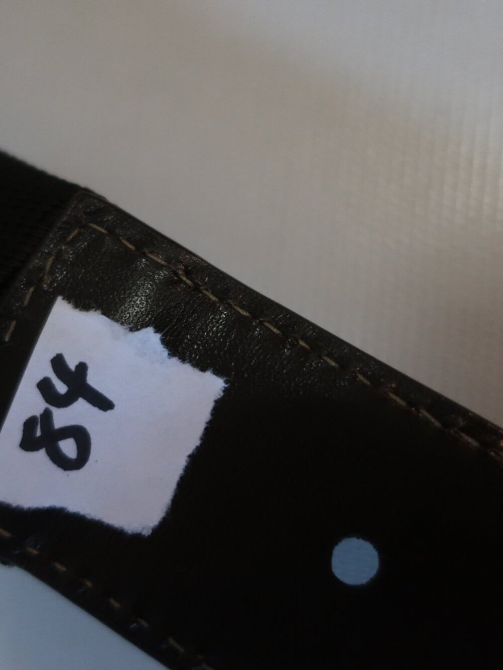 Mens Prada Brown Fabric & Leather Silver Buckle Belt 38/95 - Picture 10 of 10